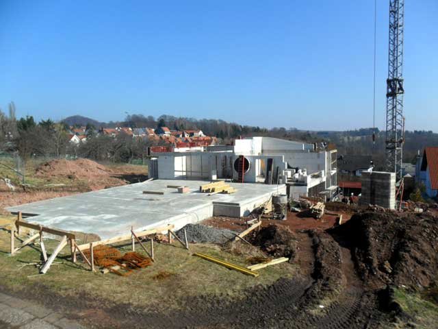 Baustelle am 25.03.2012