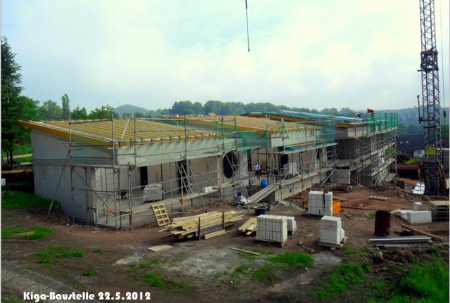 KITA Baustellenfoto vom 22.05.2012